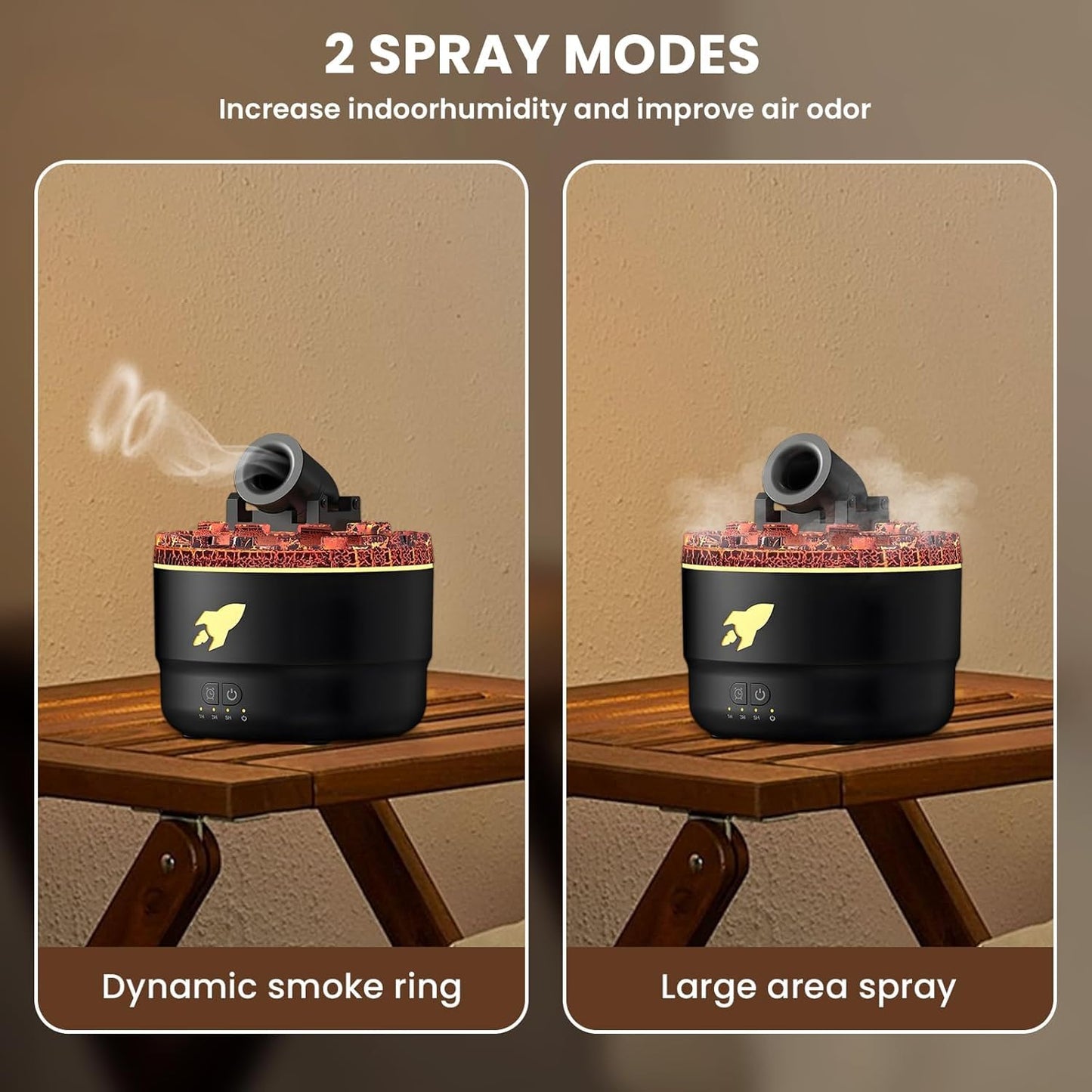 Rocket Cannon Blast Humidifier / Diffuser