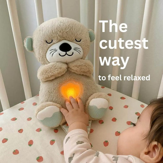 Magic Breathing Teddy Bear with soothing music